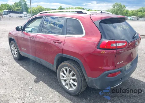 2017 Jeep Cherokee Limited 4X4 из США, поврежденный, VIN 1C4PJMDB6HW543666